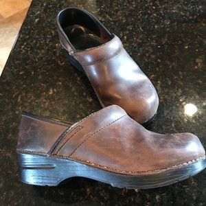 Brown Dansko Clogs
